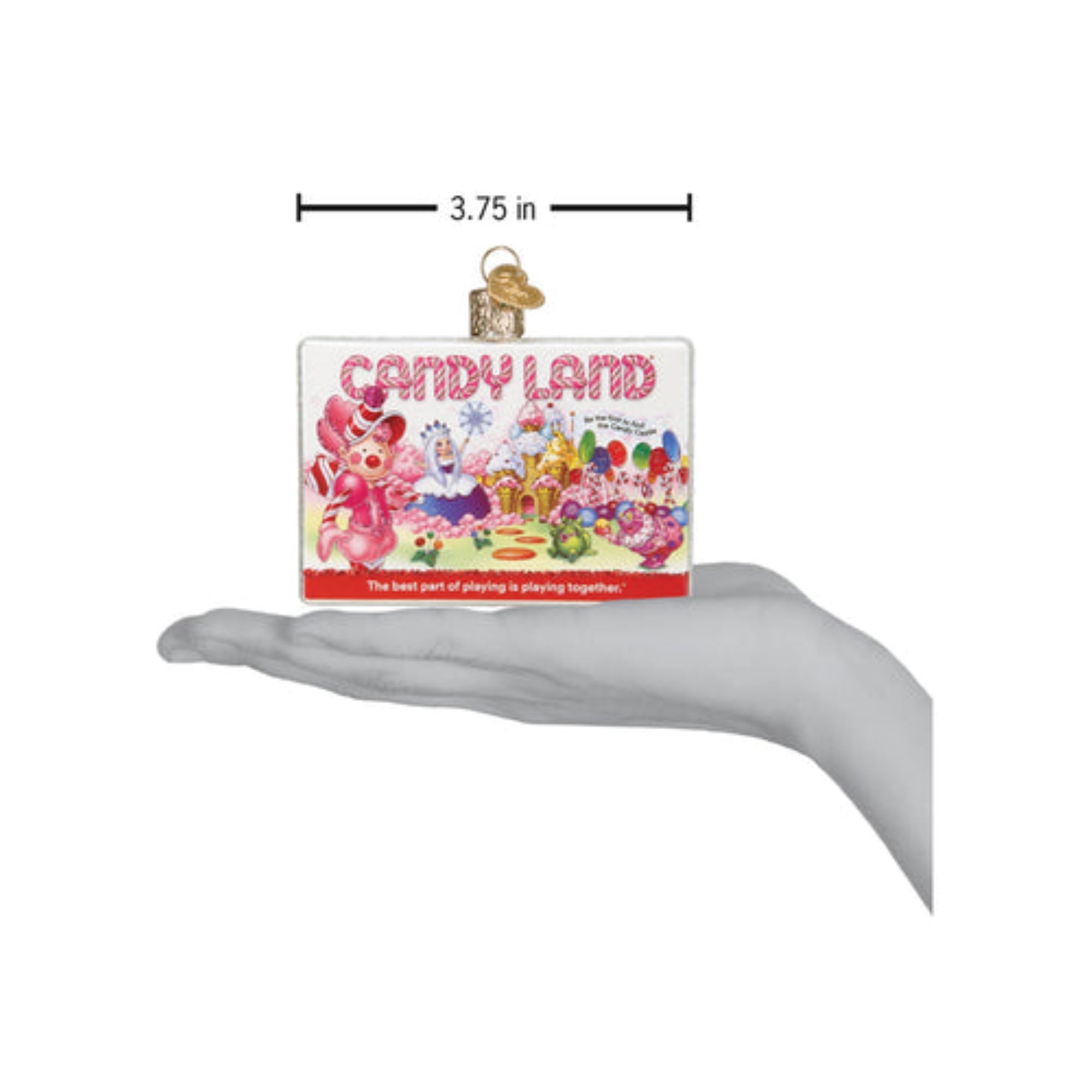 Old World Christmas Candyland Blown Glass Holiday Ornament For Tree