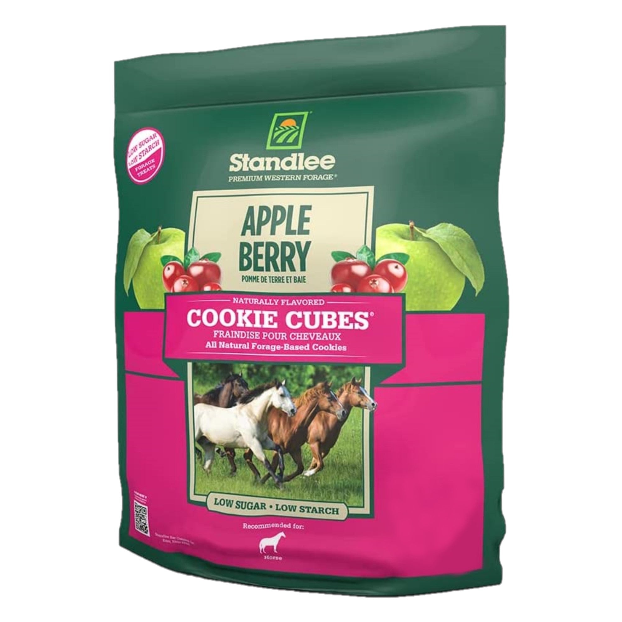 Standlee Hay Company Apple Berry Cookie Cubes Horse Treats