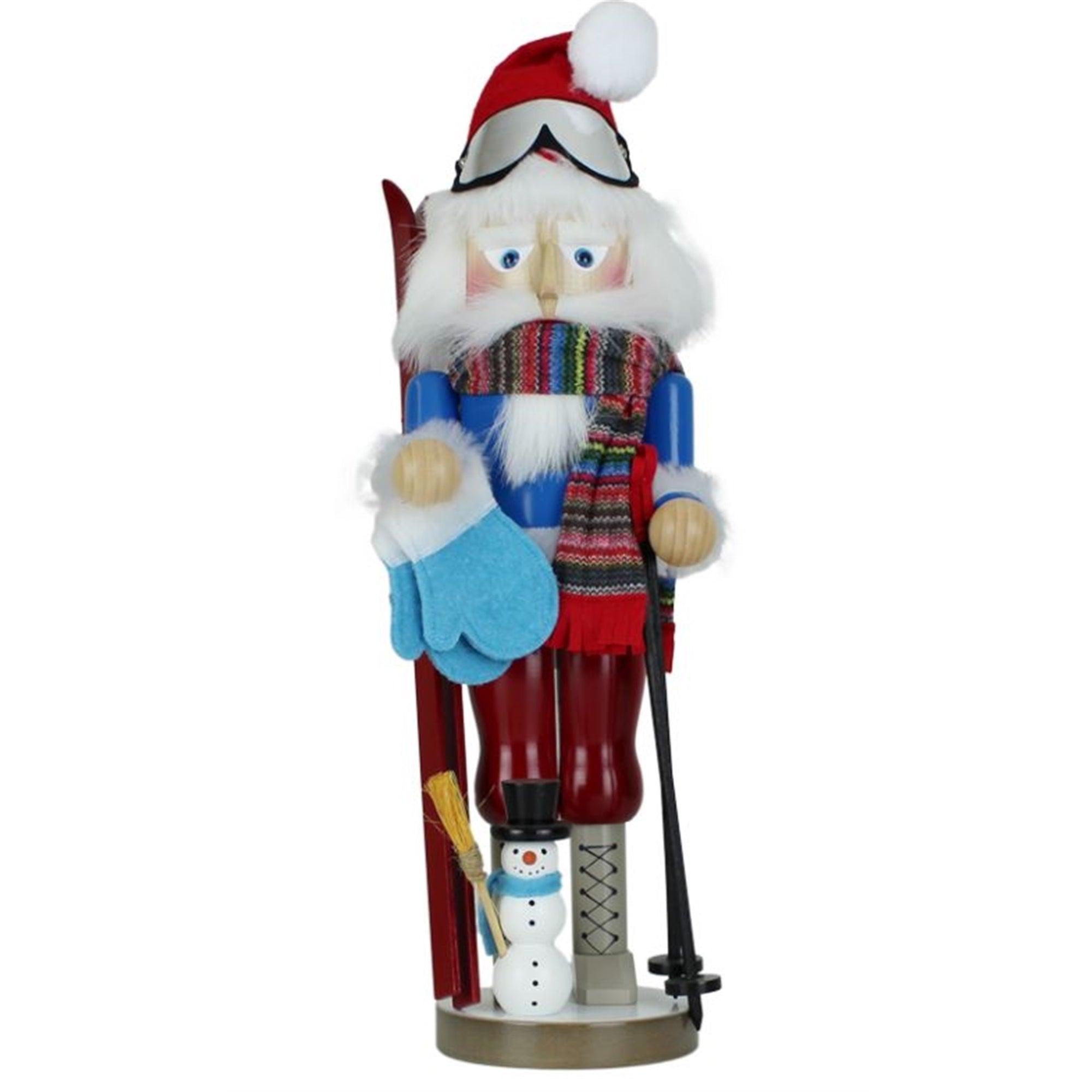 Steinbach Skier Santa Nutcracker,  18.1"