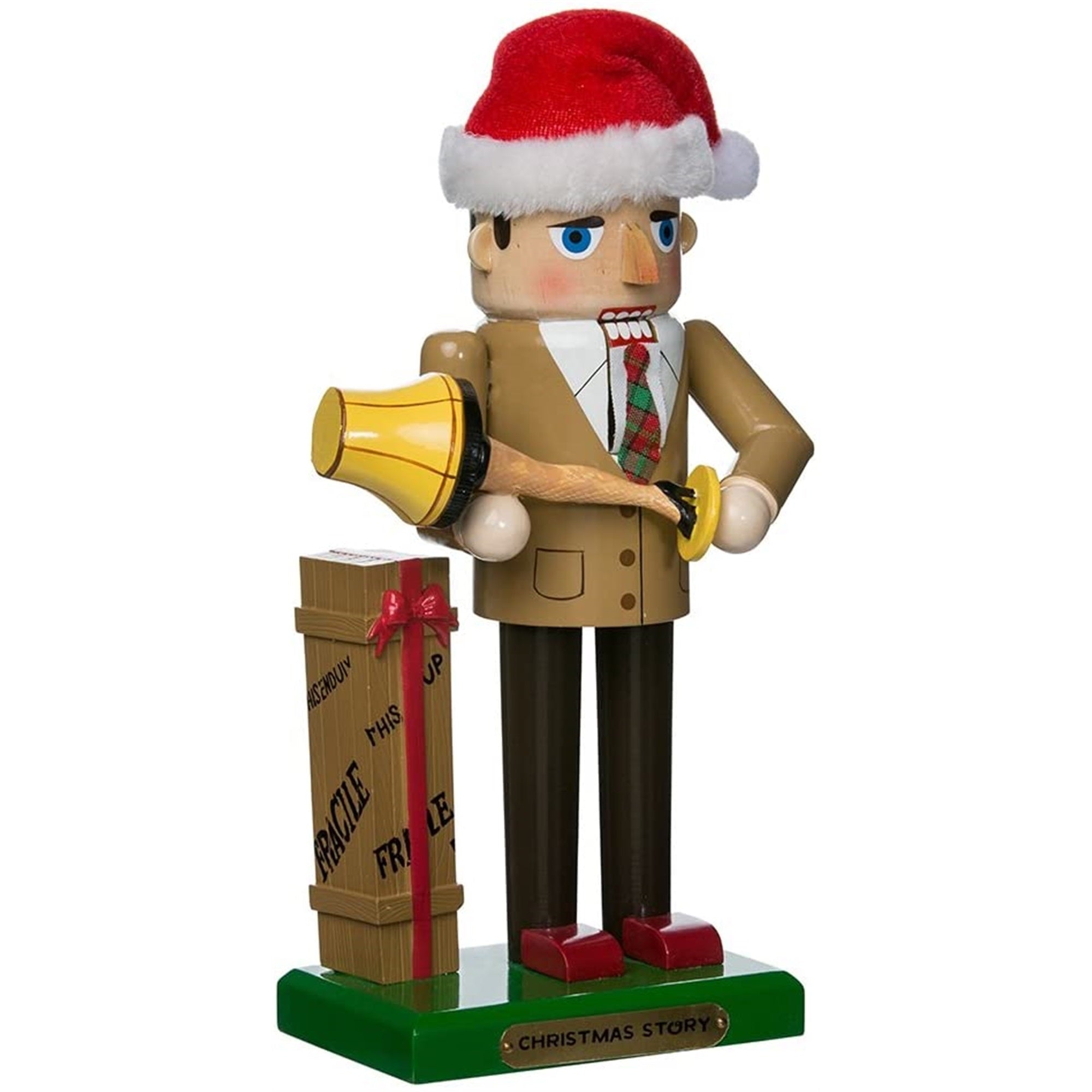 Kurt Adler A Christmas Story, Mr. Parker with Leg Lamp Nutcracker, 11"