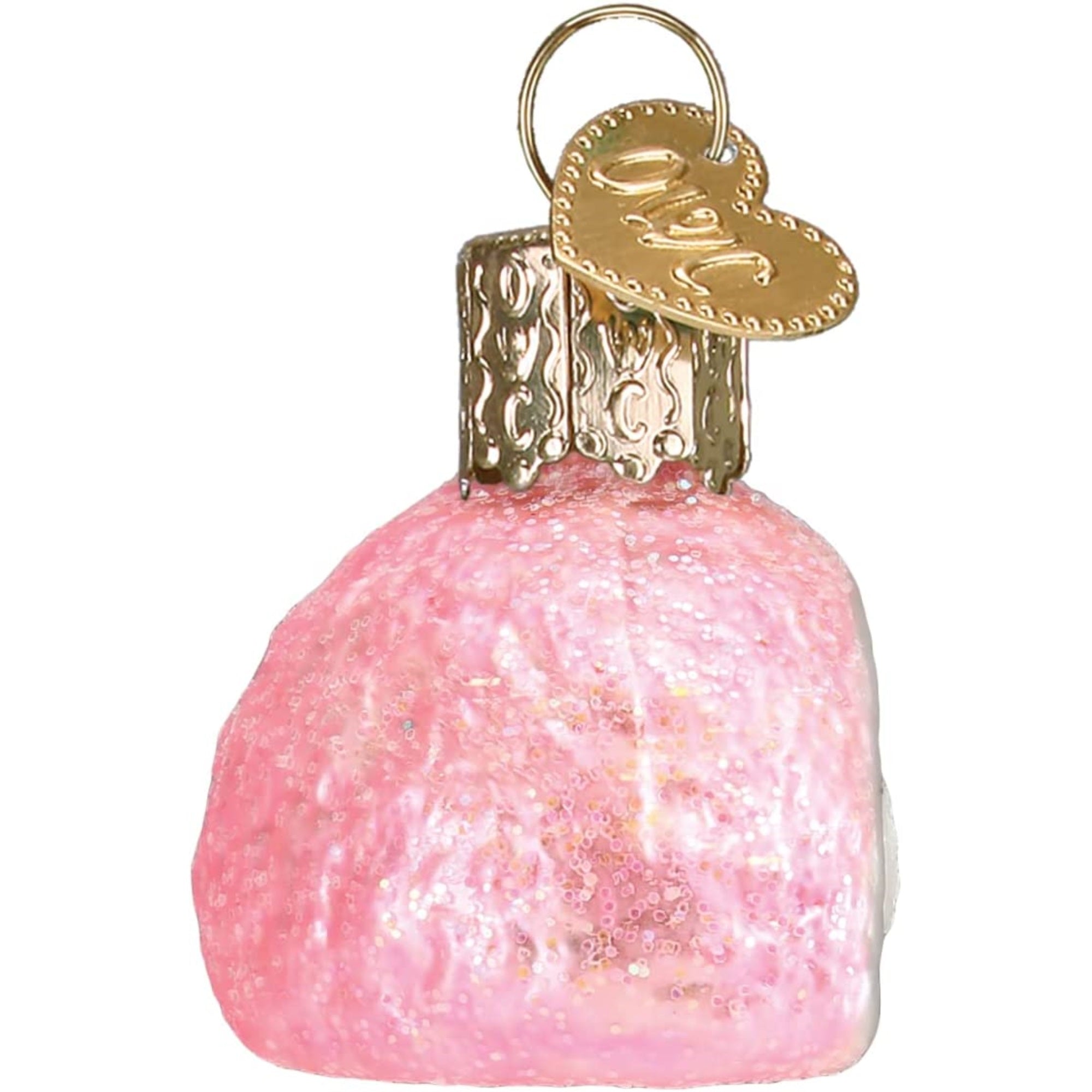 Old World Christmas Blown Glass Christmas Ornament, Mini Hostess Snoball, 1.5"