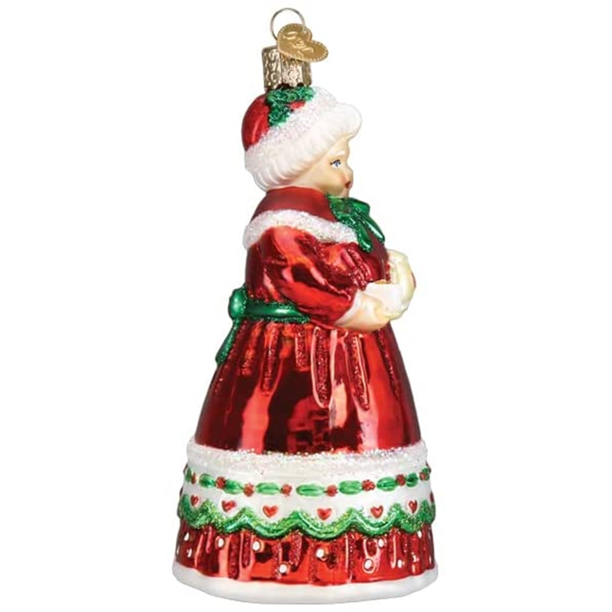 Old World Christmas Blown Glass Christmas Ornament, Mrs. Claus