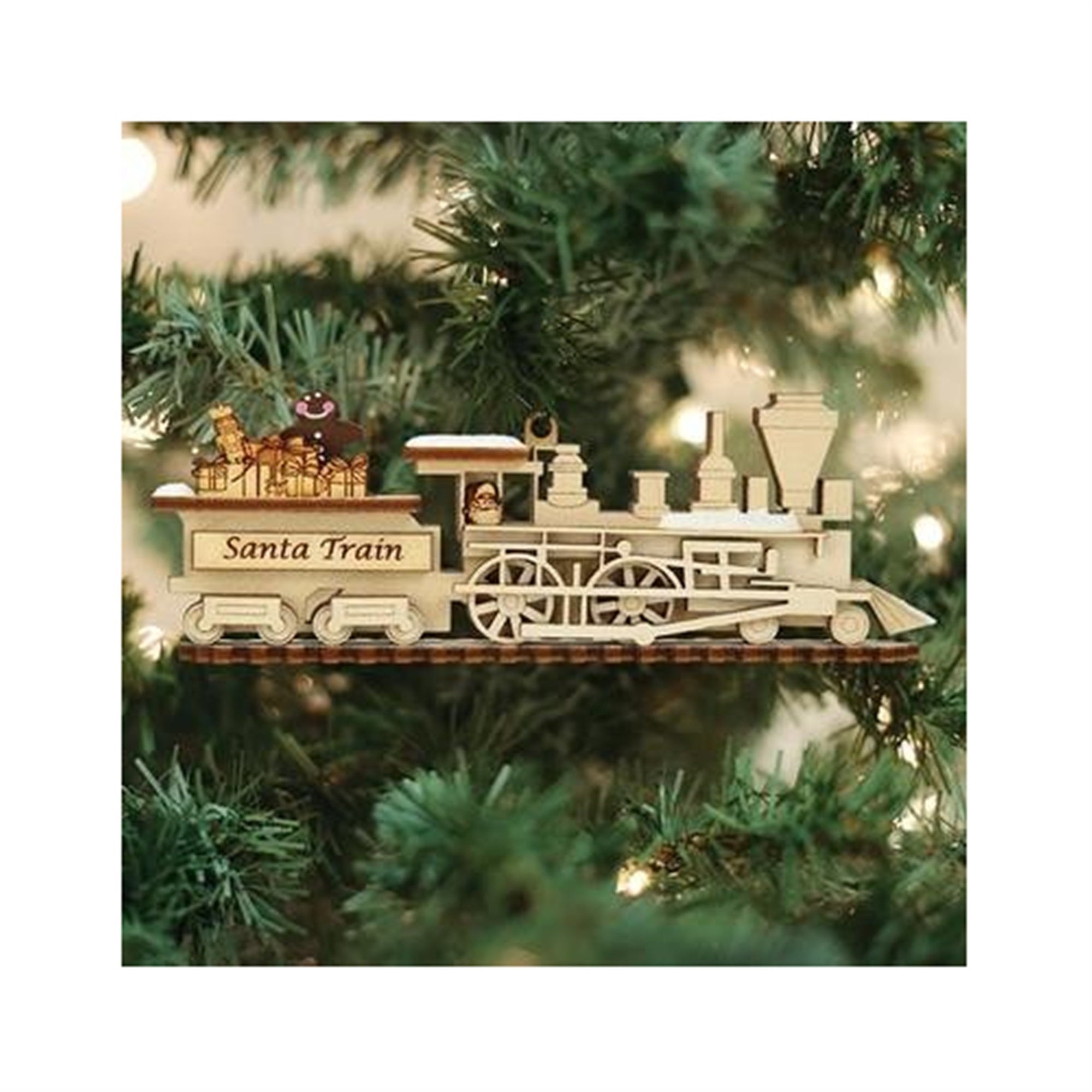 Old World Christmas Ginger Clock Tower Ornament