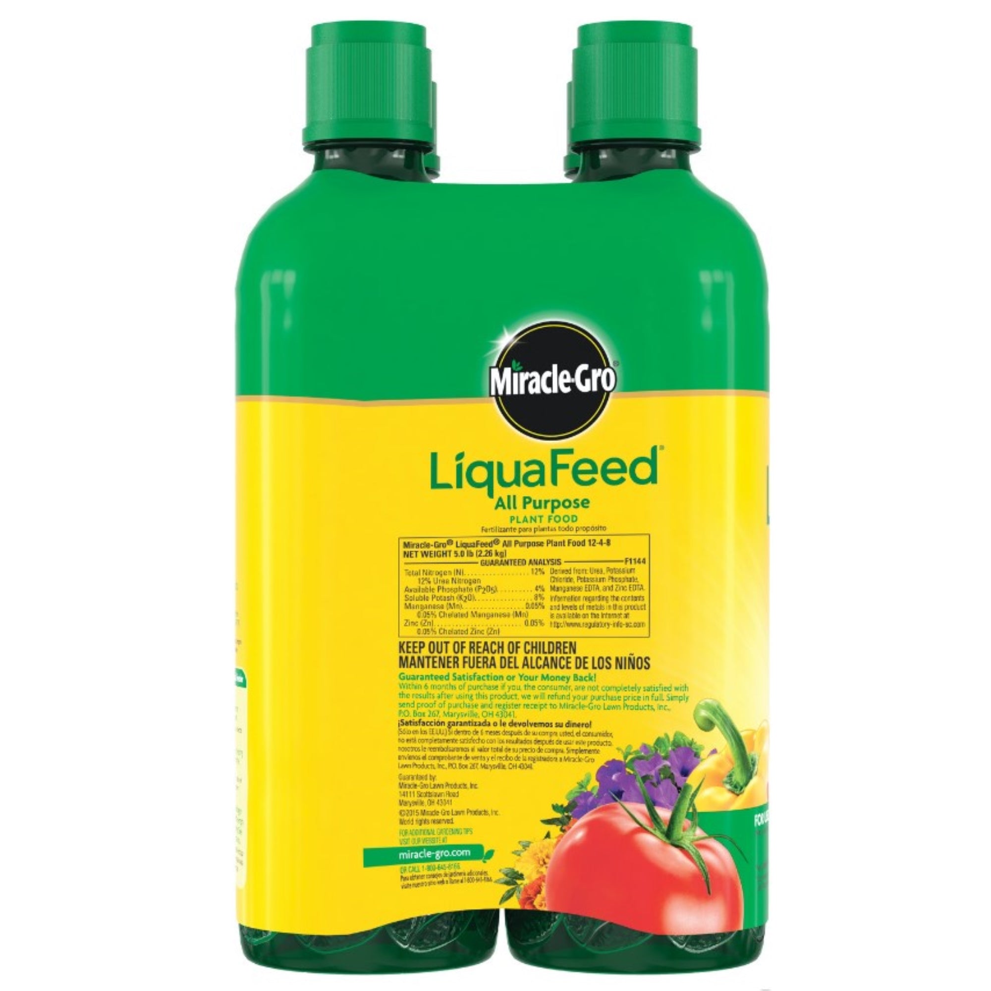 Miracle-Gro Liquafeed All Purpose Plant Food, 16 oz, 4 Pack