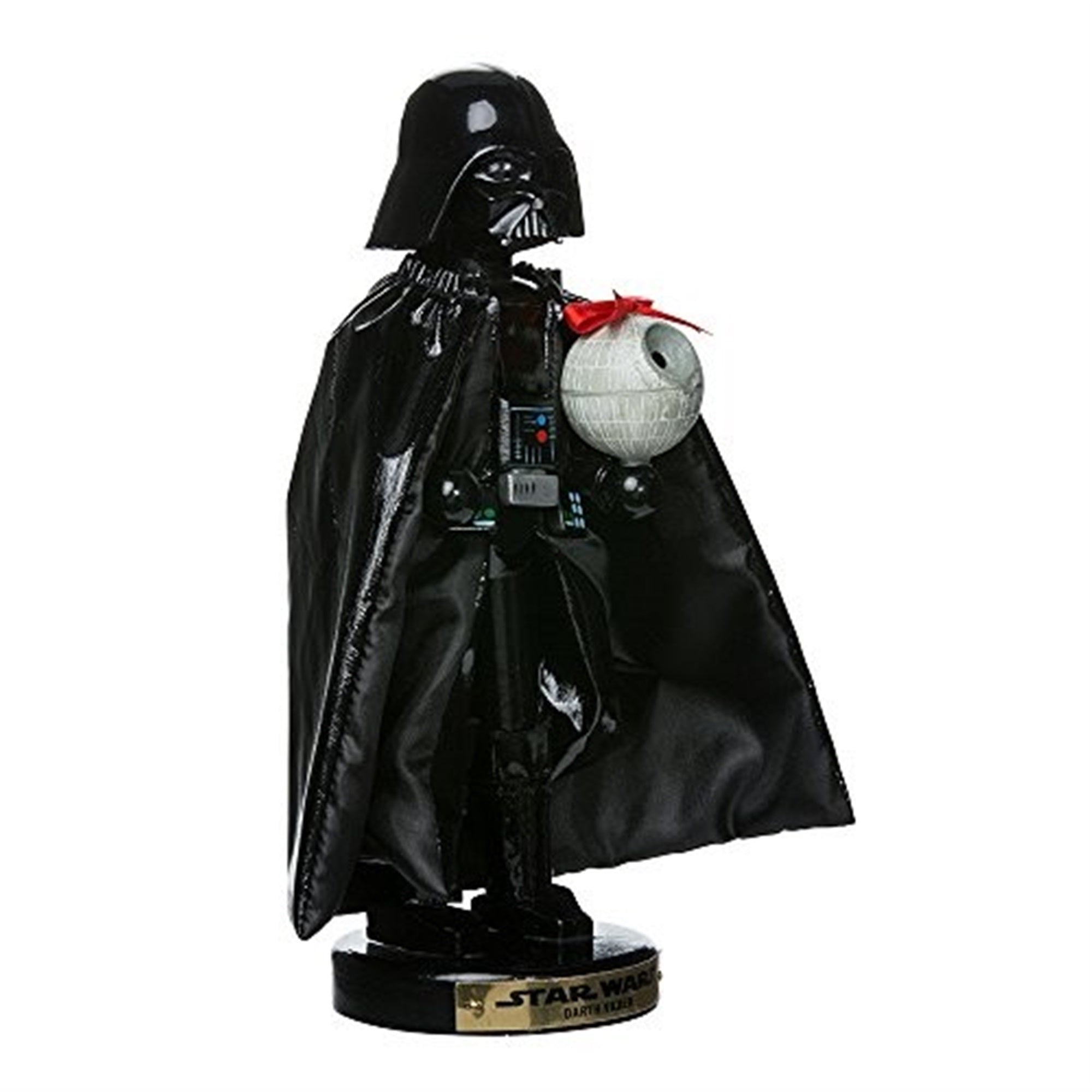 Kurt Adler Darth Vader with Death Star Nutcracker, 10"