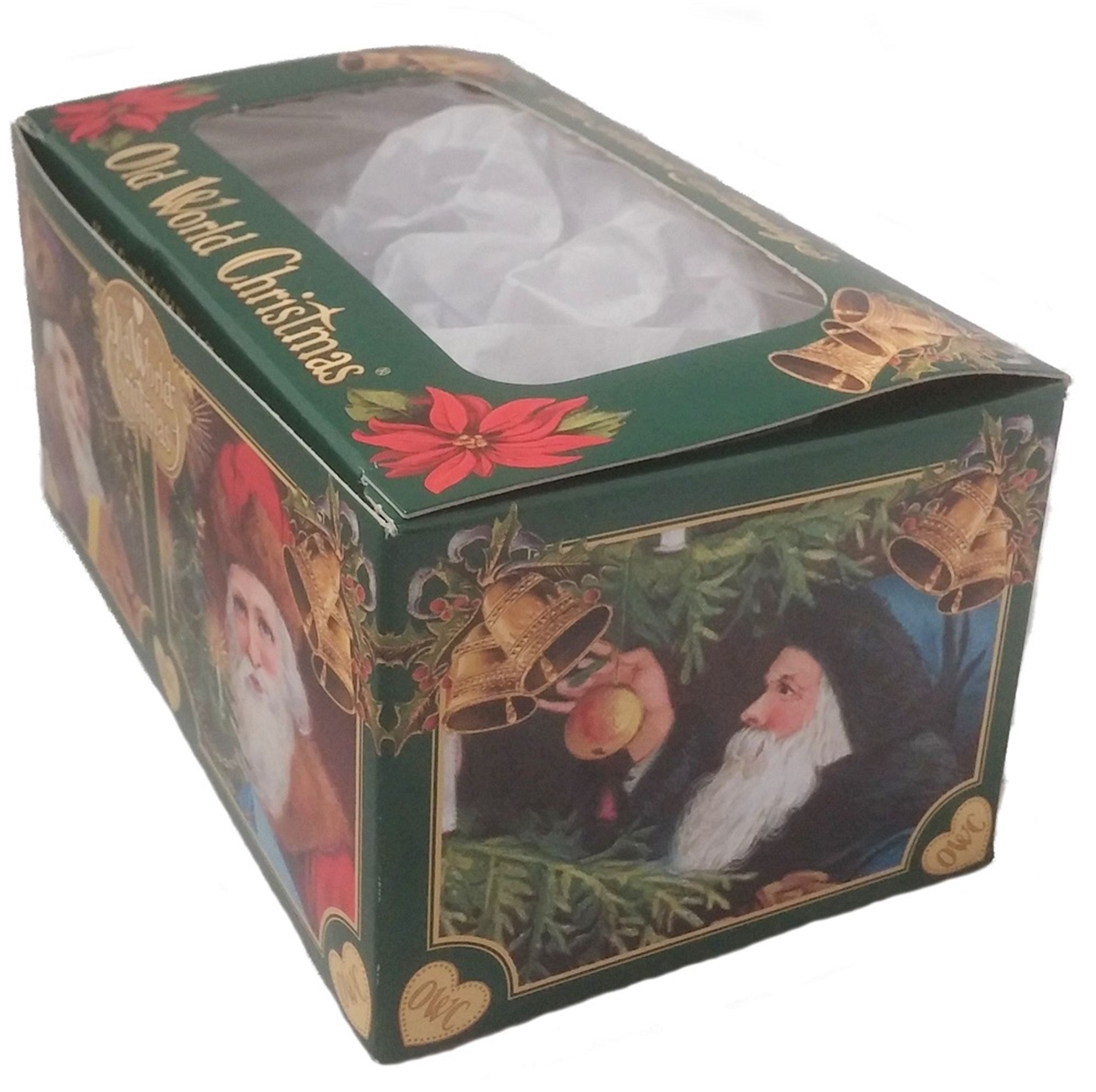 Old World Christmas Blown Glass Christmas Ornament, I Love You to the Moon & Back