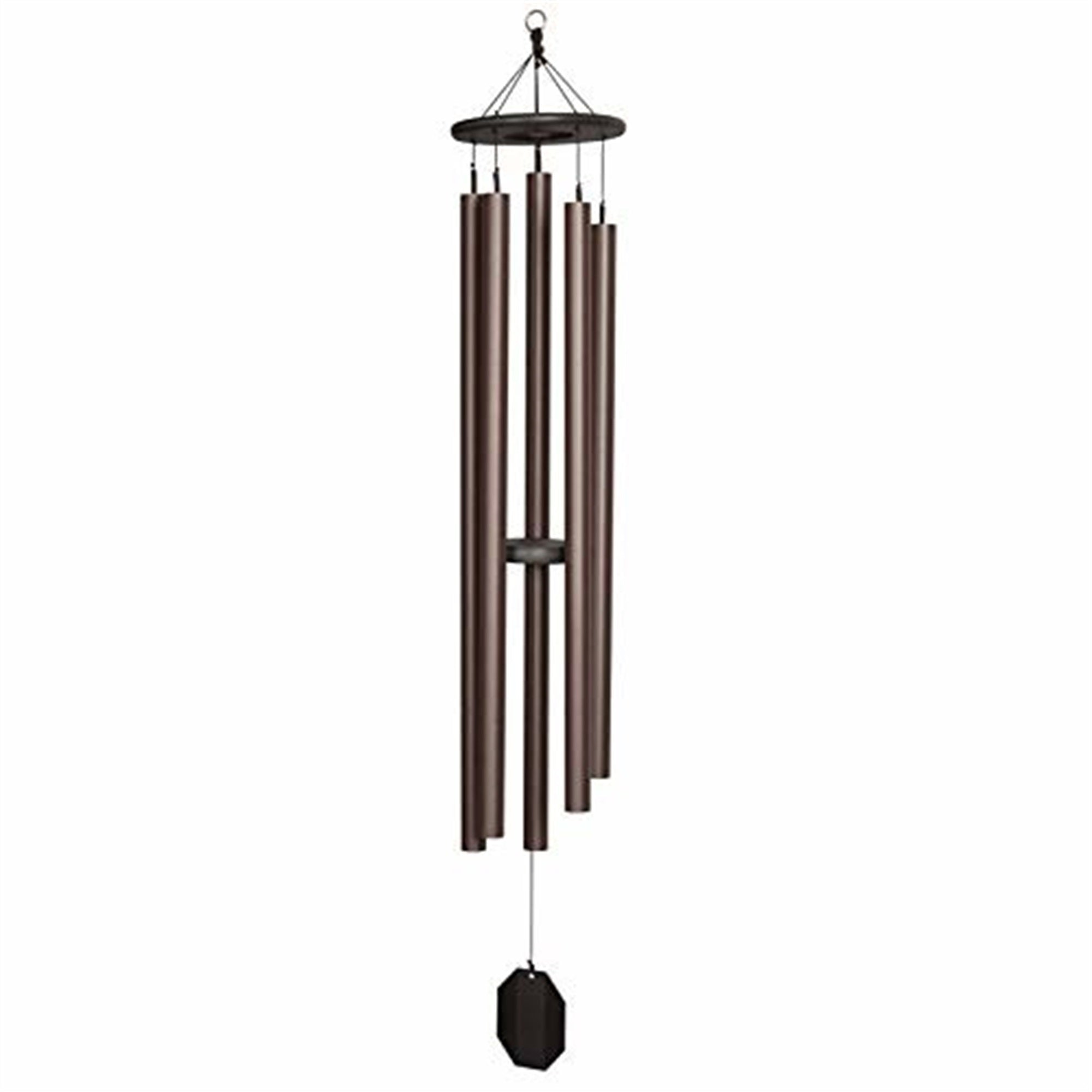 Lambright Country Chimes Amish Crafted Wind Chime, Court Haus, Terra 62"