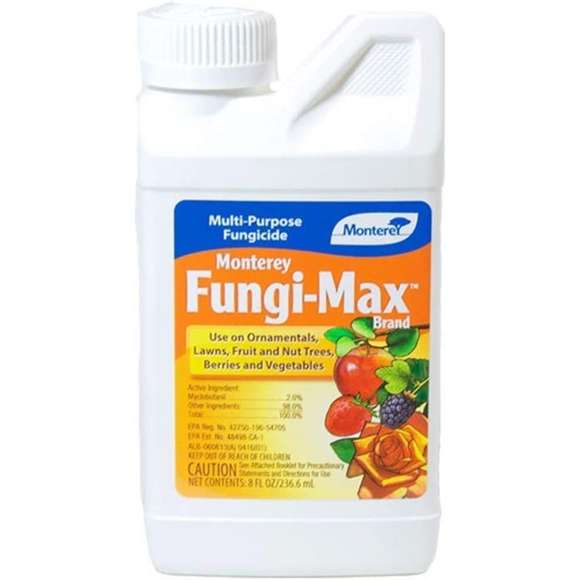 Monterey Fungi-Max Multi Purpose Fungicide Concentrate, 8 Ounces