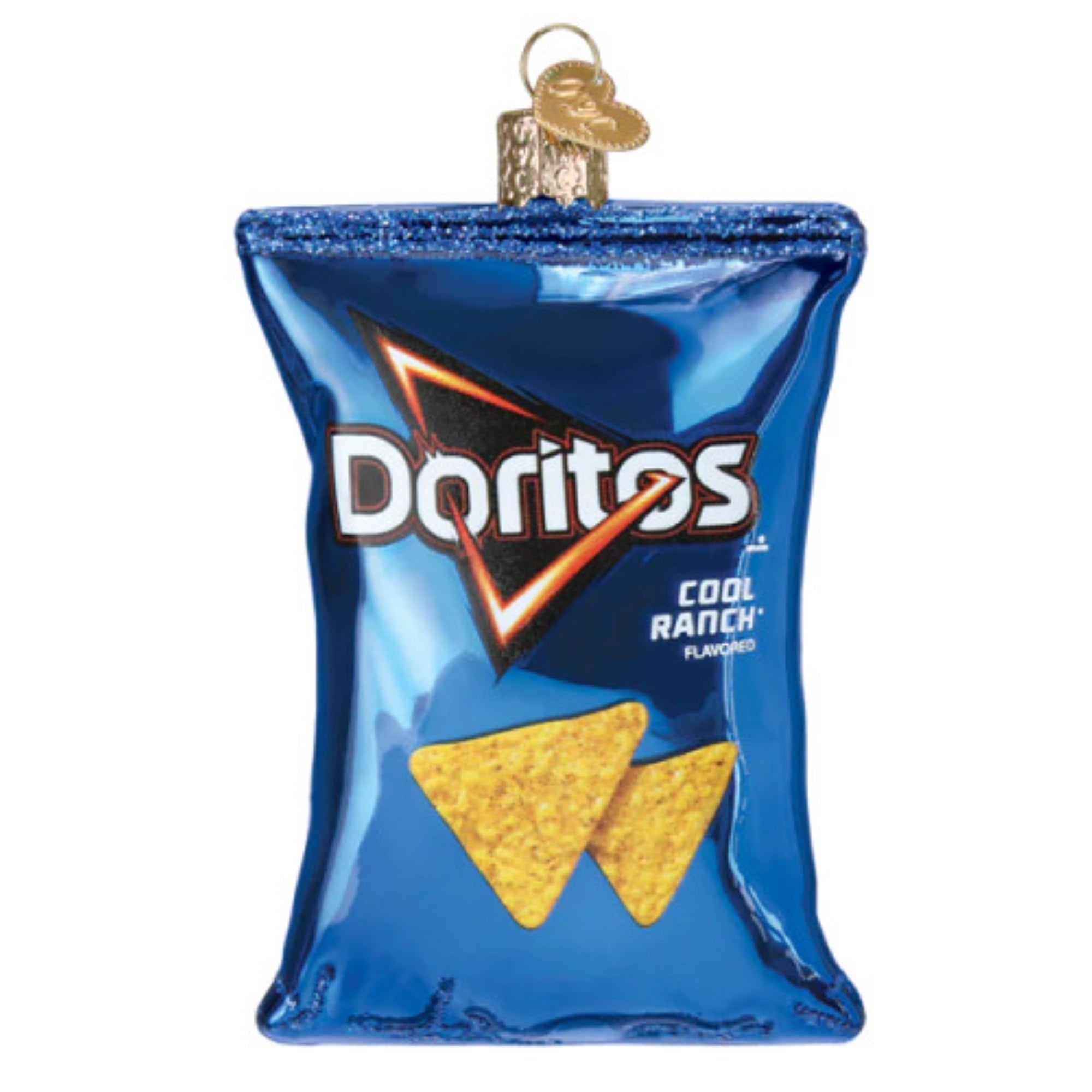 Old World Christmas Blown Glass Christmas Ornaments, Doritos Cool Ranch Chips
