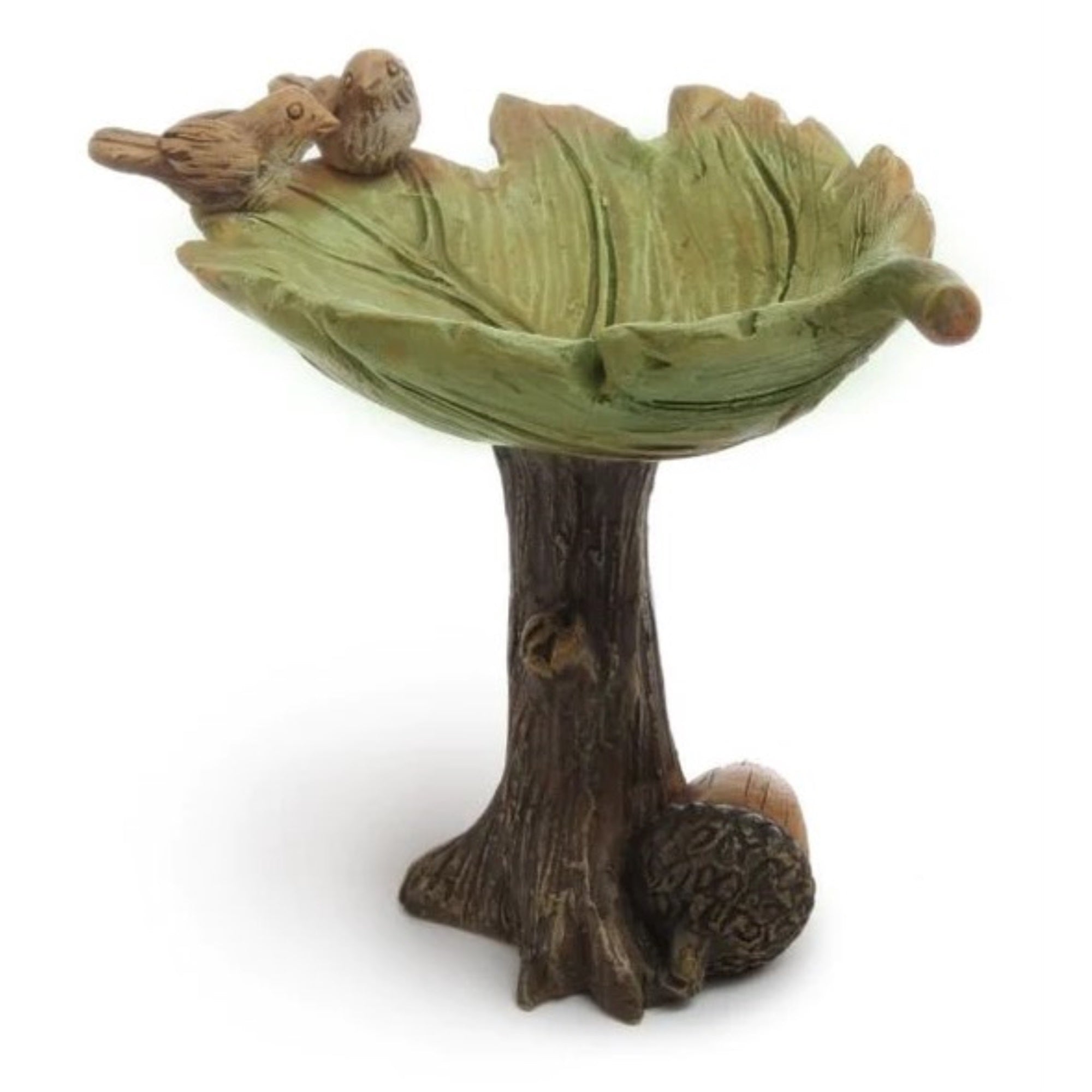 Marshall Home & Garden Fairy Garden Woodland Knoll Collection, Bath Leaf Fairy