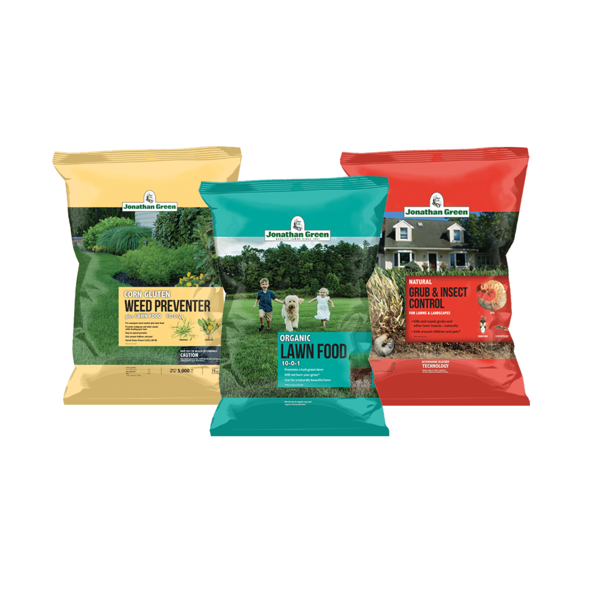 Jonathan Green Natural Lawn Care Bundle - 5,000 sq ft