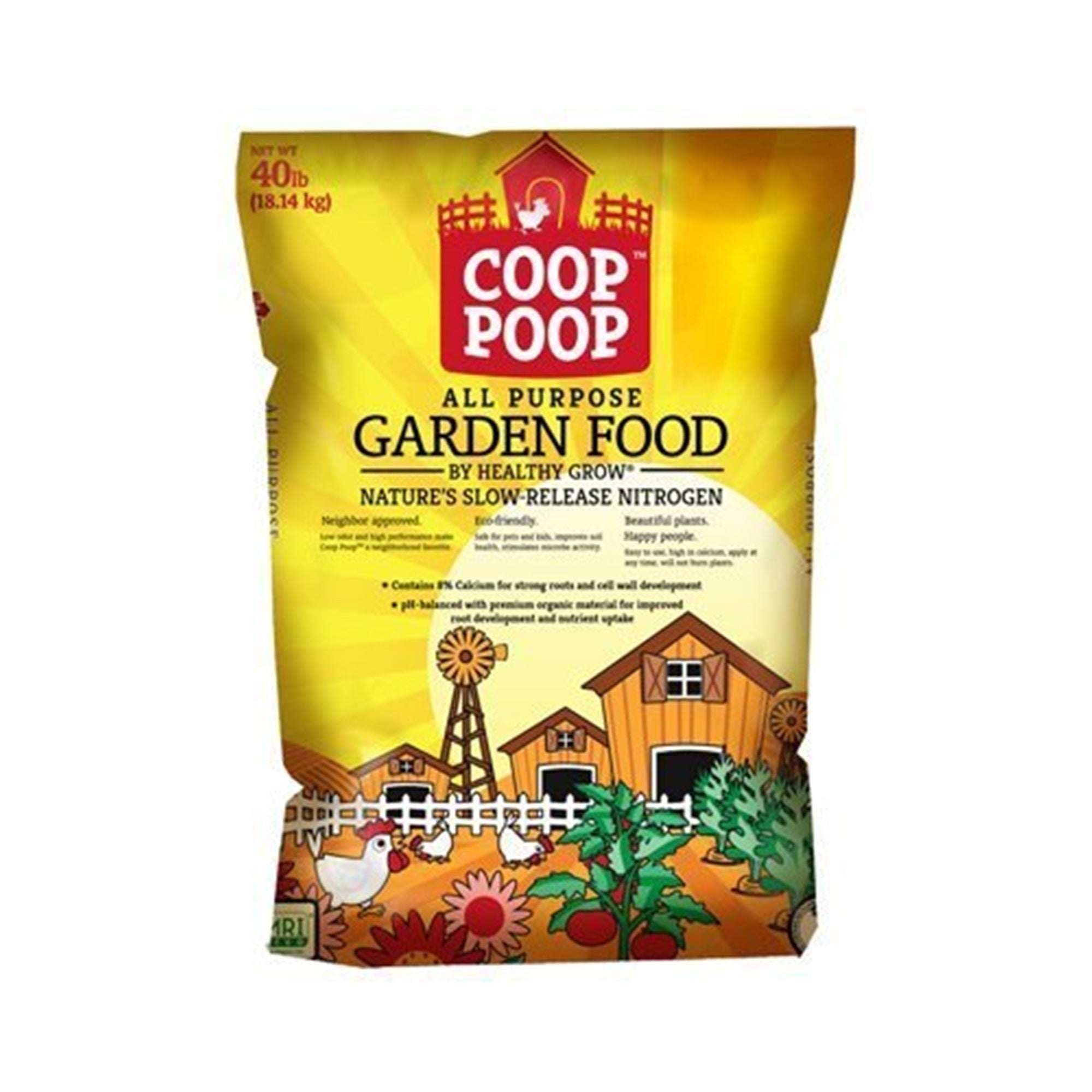 Coop Poop All Purpose Garden Food, 40 Lb