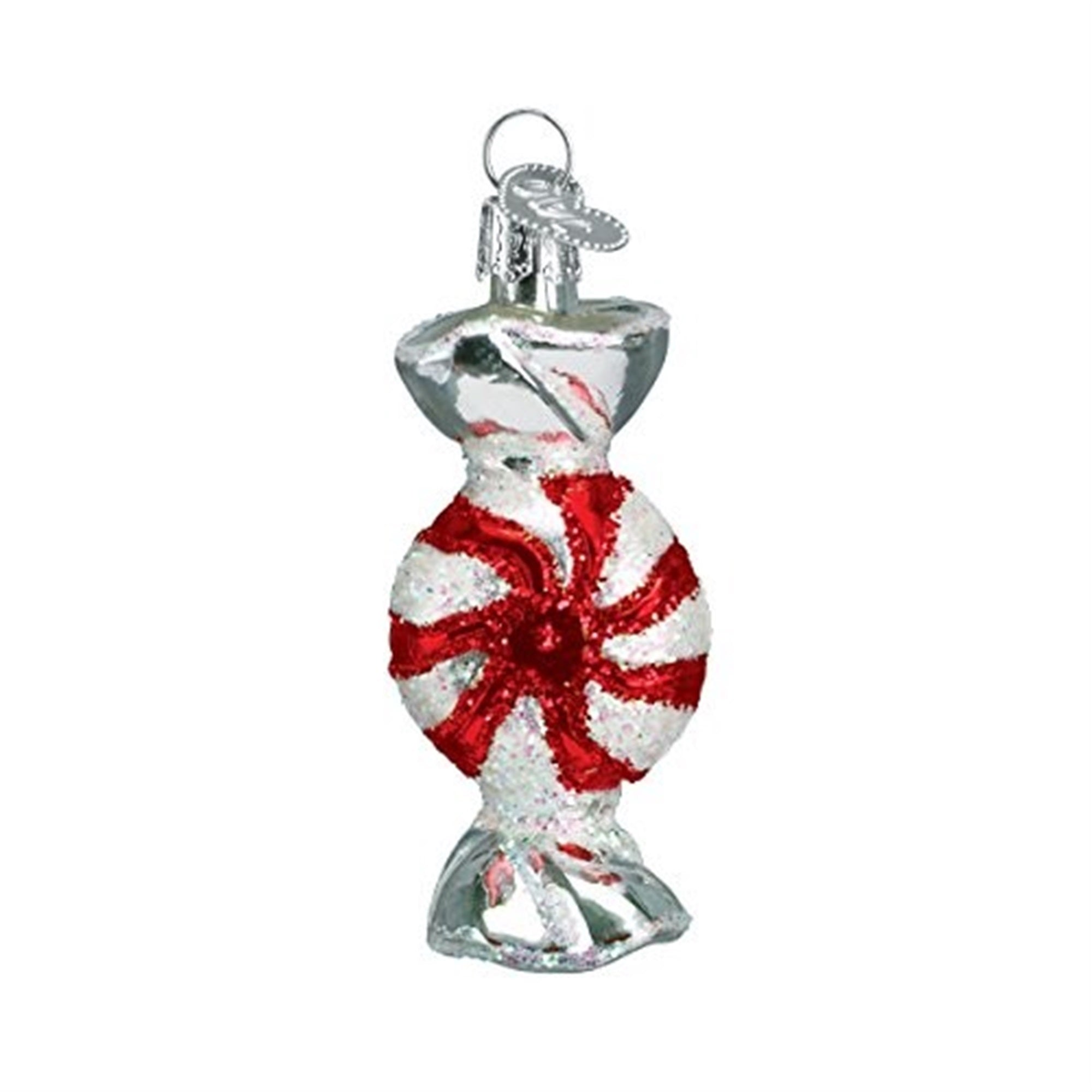 Old World Christmas Blown Glass Christmas Ornament, Peppermint Candy