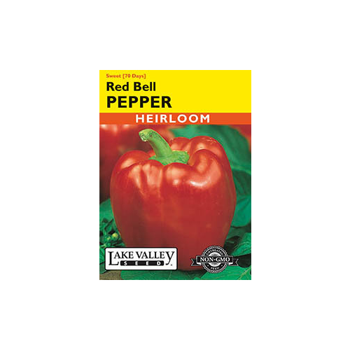 Pepper Sweet Red Bell Heirloom