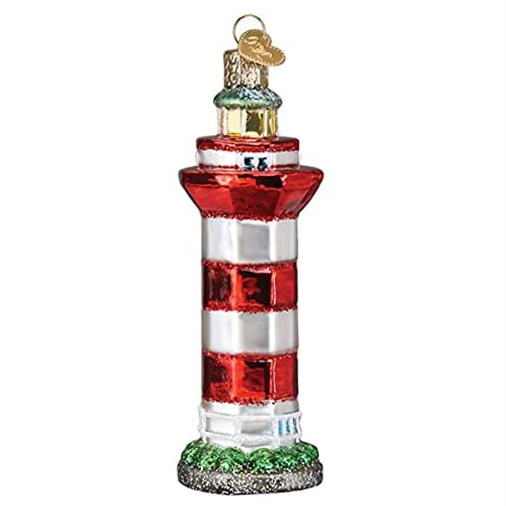 Old World Christmas Glass Blown Ornament, Hilton Head Lighthouse