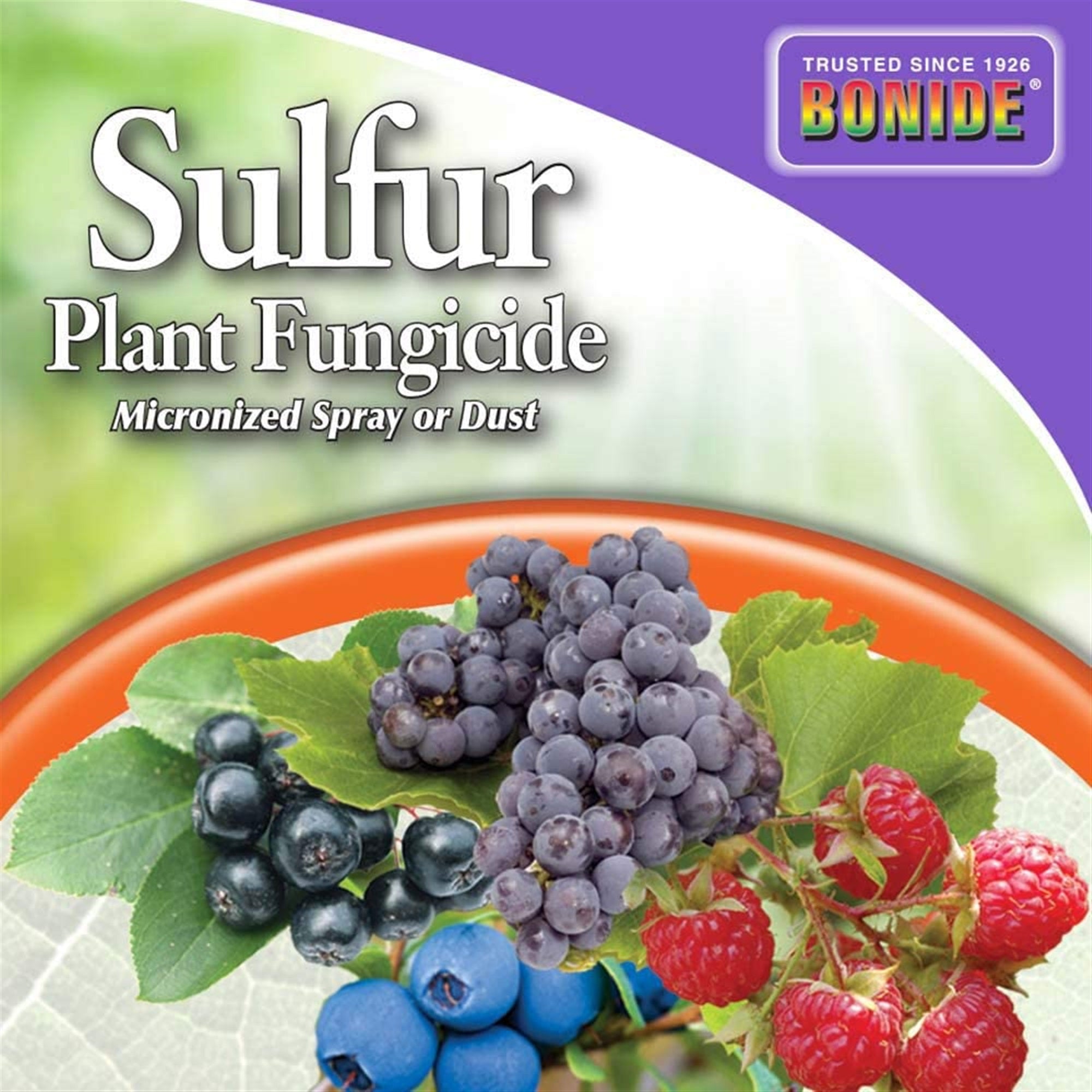 Bonide Sulfur Plant Fungicide Organically Controls Rust Leaf Spot and Powdery Mildew (4 lb.)