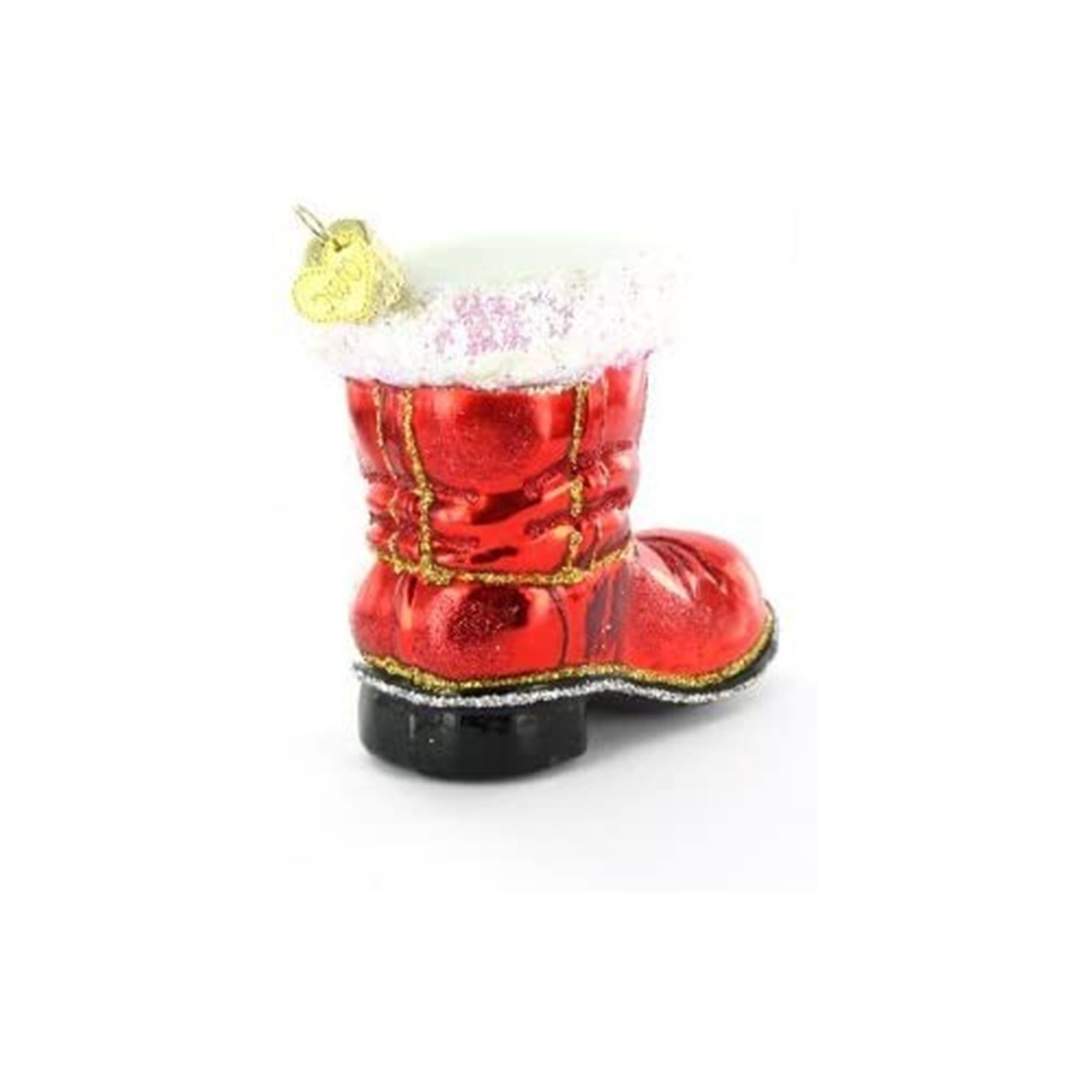 Old World Christmas Blown Glass Christmas Ornament, Santa Boot