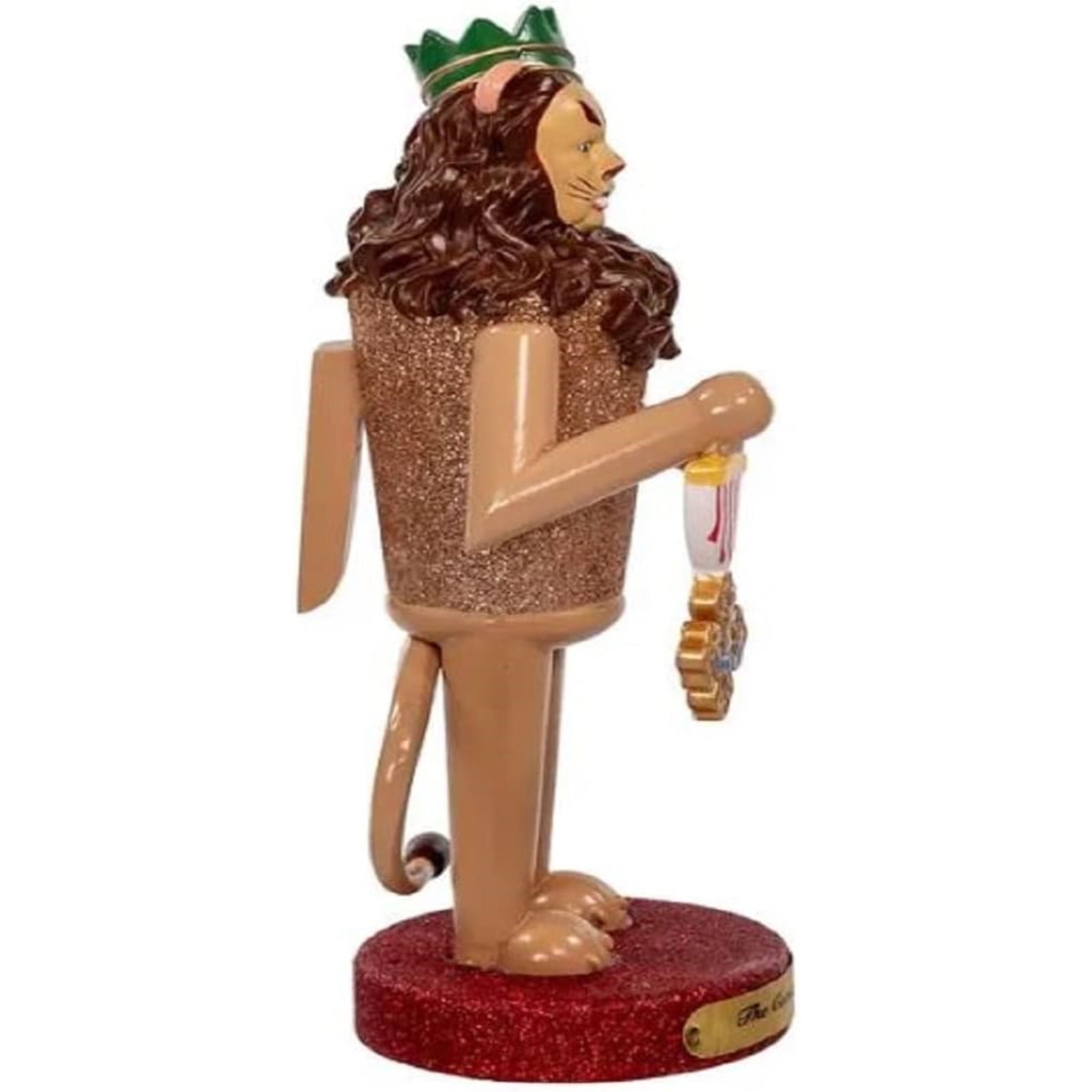 Kurt Adler Wizard of Oz Cowardly Lion Nutcracker, 10"