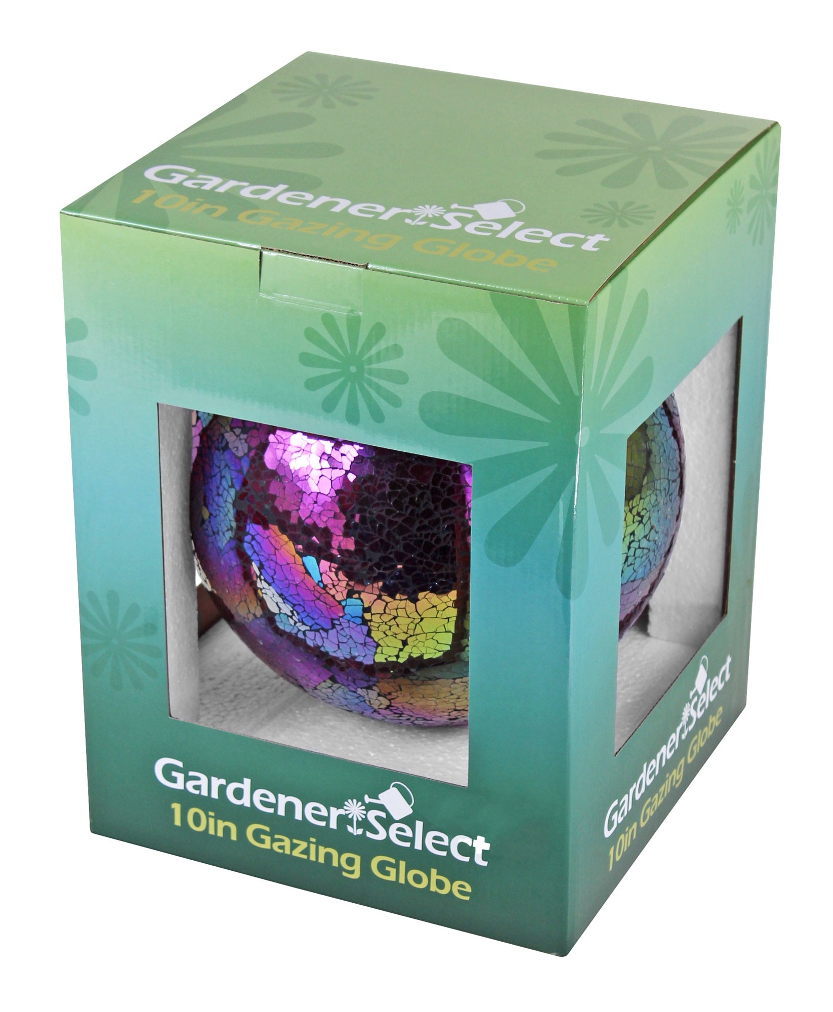 Gardener Select Mosaic Multi Color-Toned Gazing Globe, 10"