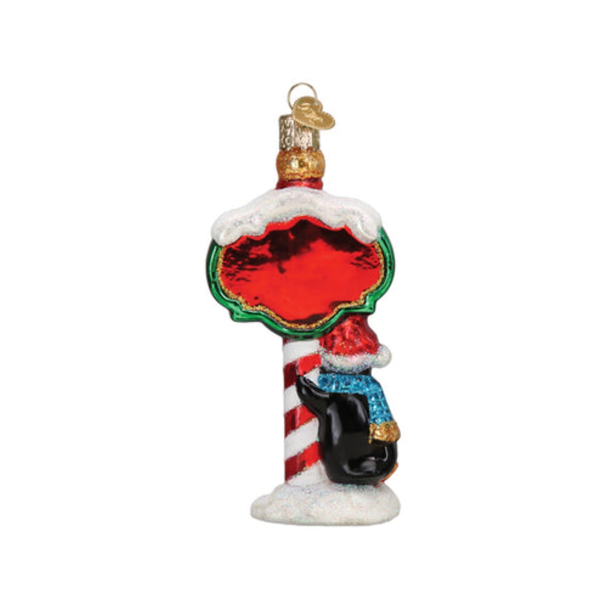 Old World Christmas Blown Glass Christmas Ornament, North Pole