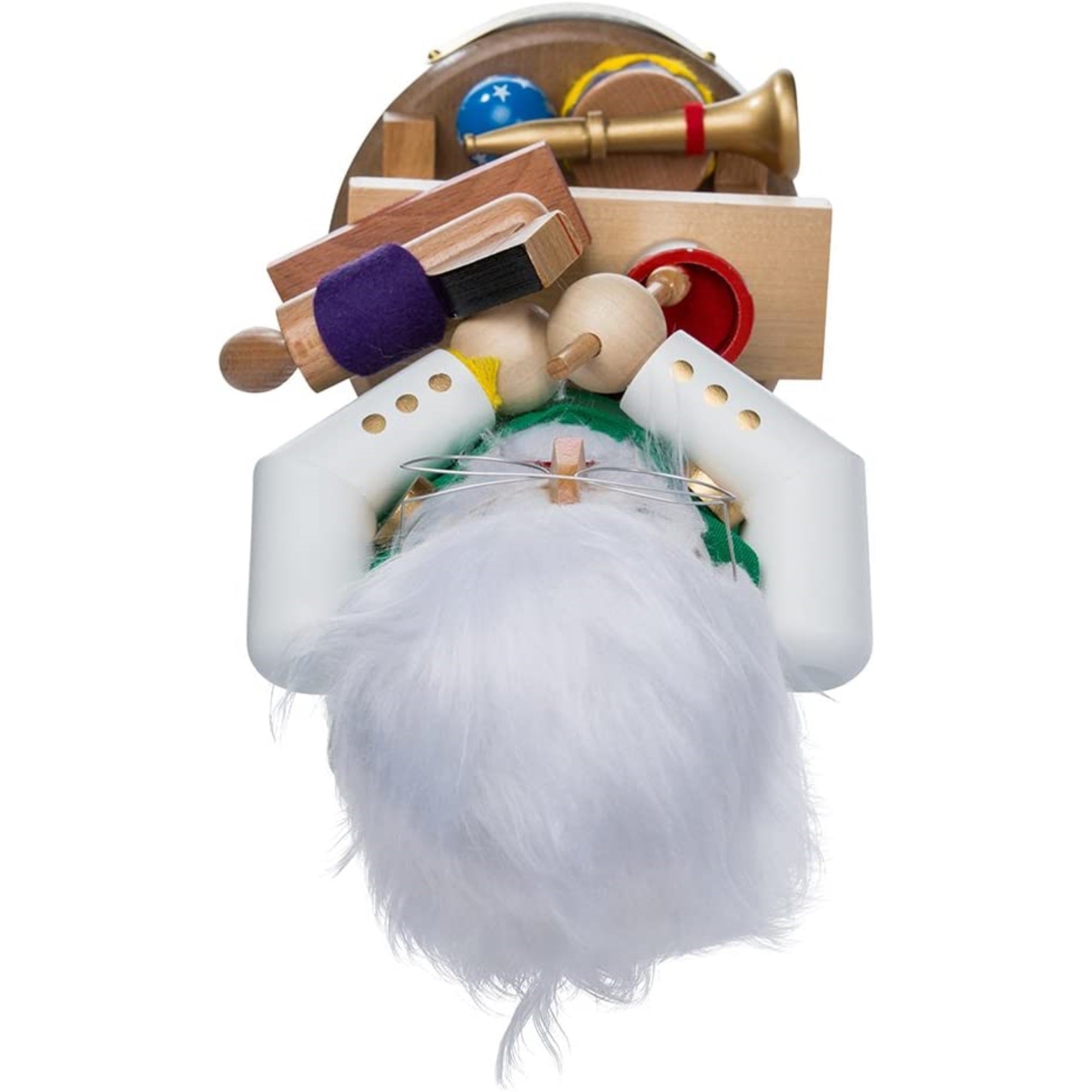 Kurt Adler North Pole Toymaker Santa Christmas Nutcracker, 17"