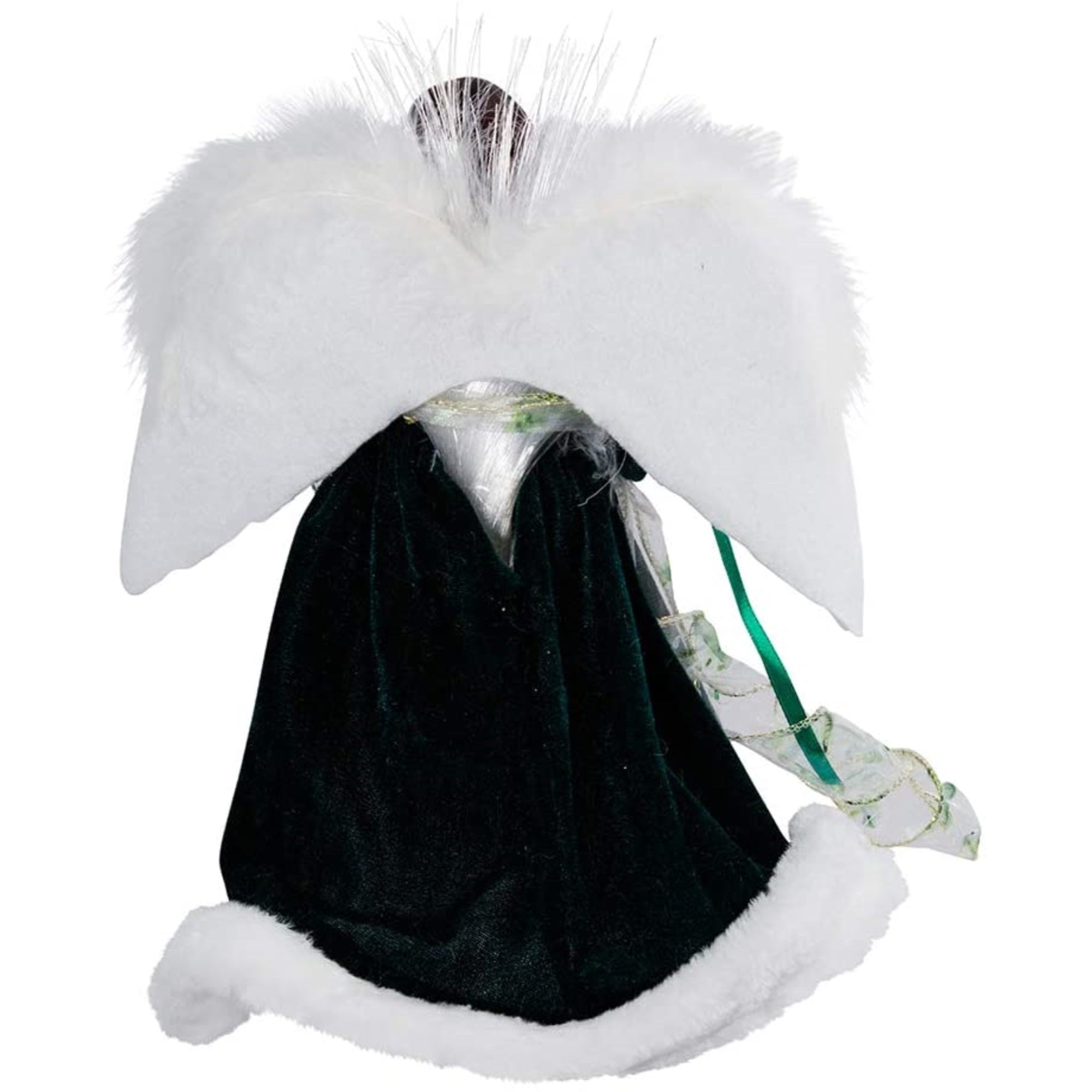 Kurt Adler Fiber Optic Irish Angel Treetop 12-Inch