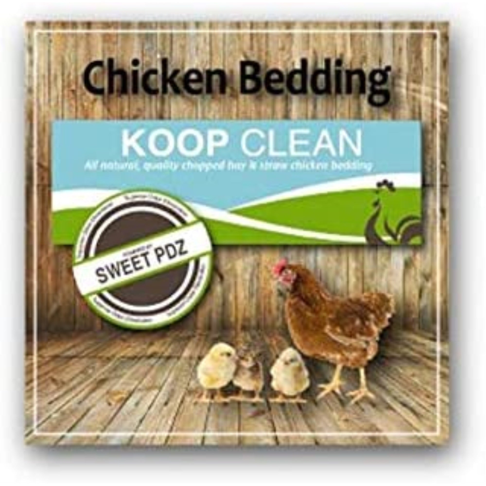 Koop Clean Chicken Hay and Straw Bedding, 2.4 CF