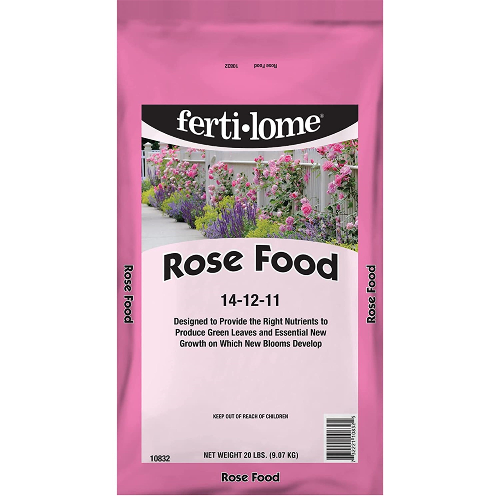 Fertilome Rose Food Promoting New Blooms 14-12-11, 20 lbs