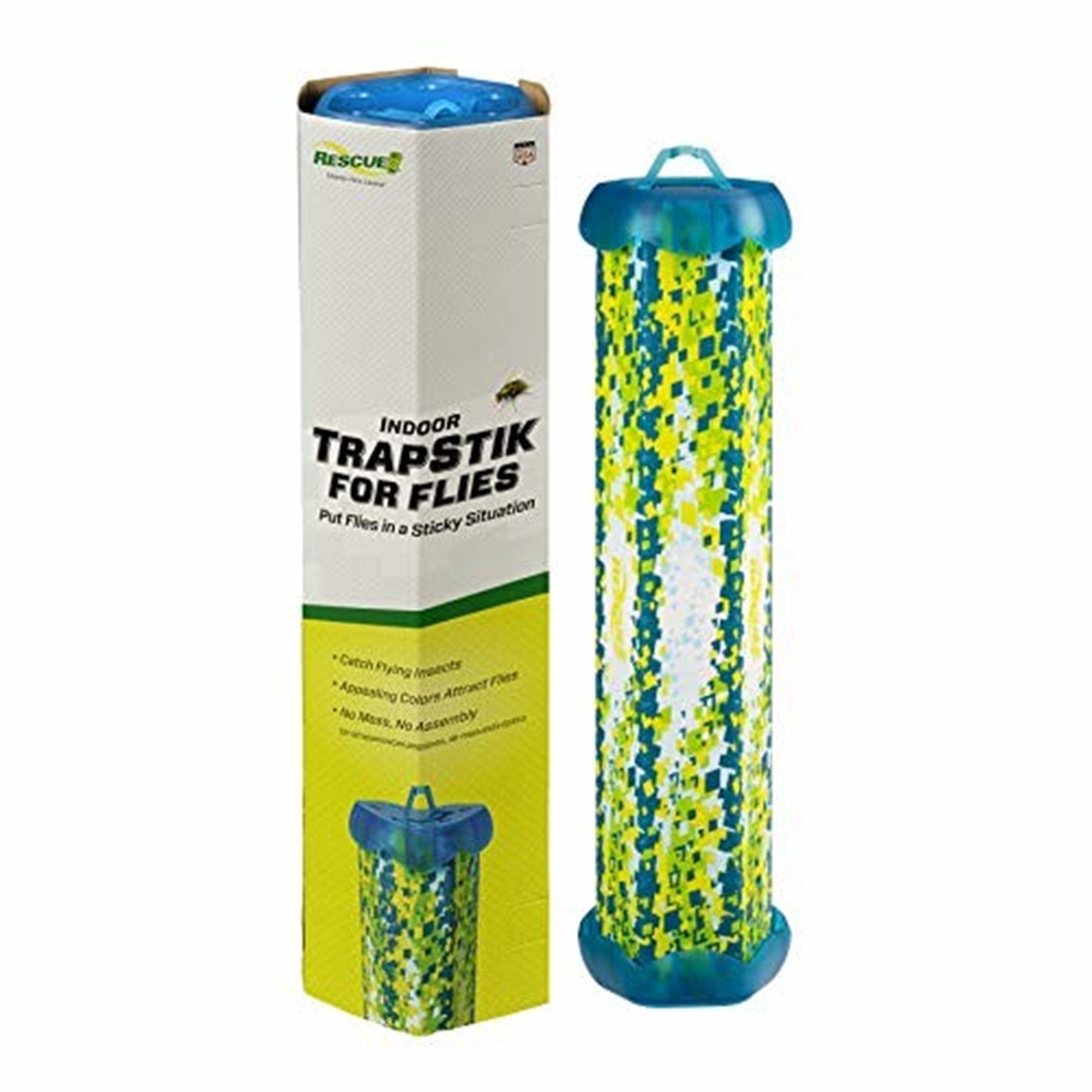 RESCUE Non-Toxic TrapStik for Flies – Indoor Hanging Fly Trap