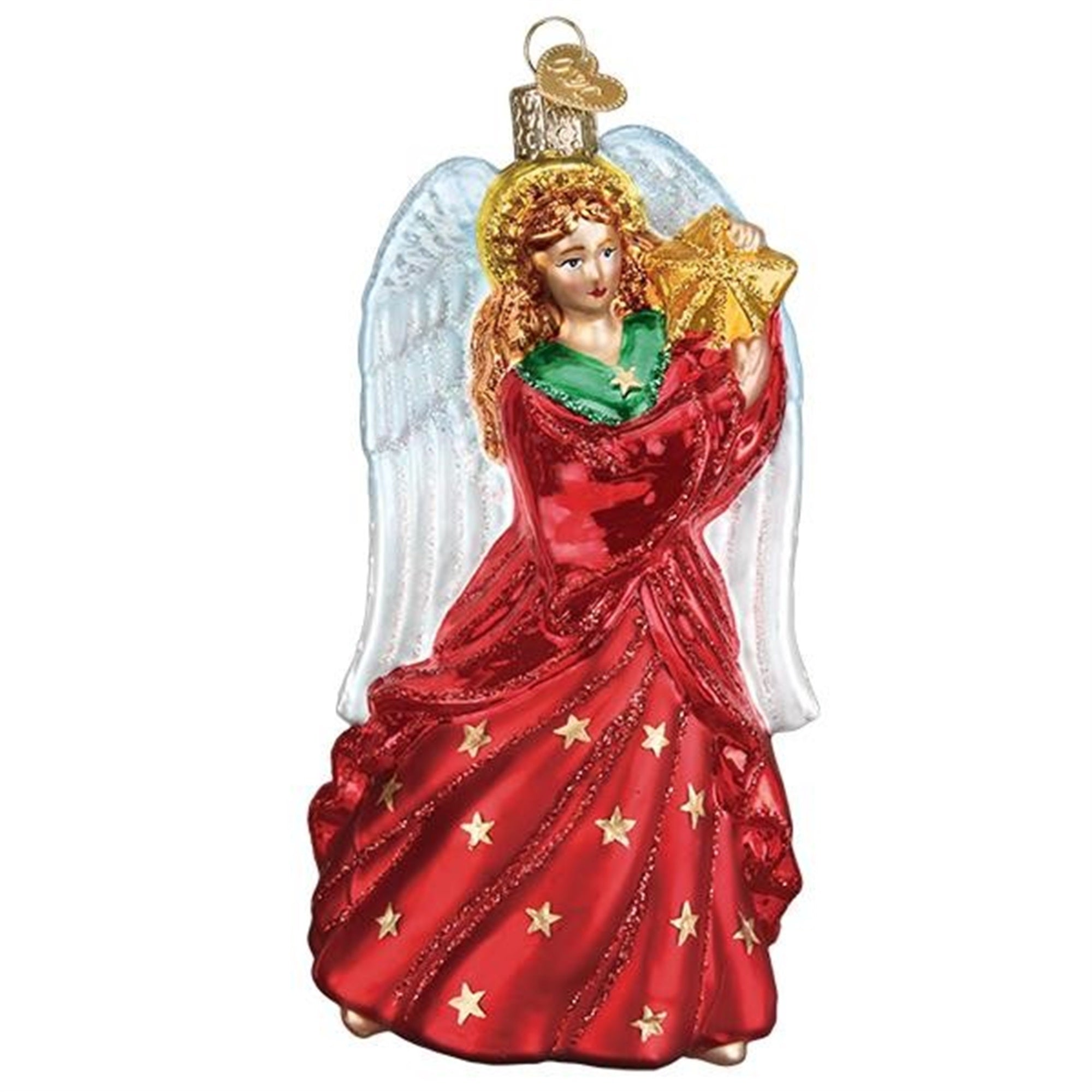 Old World Christmas Radiant Angel Glass Blown Ornament