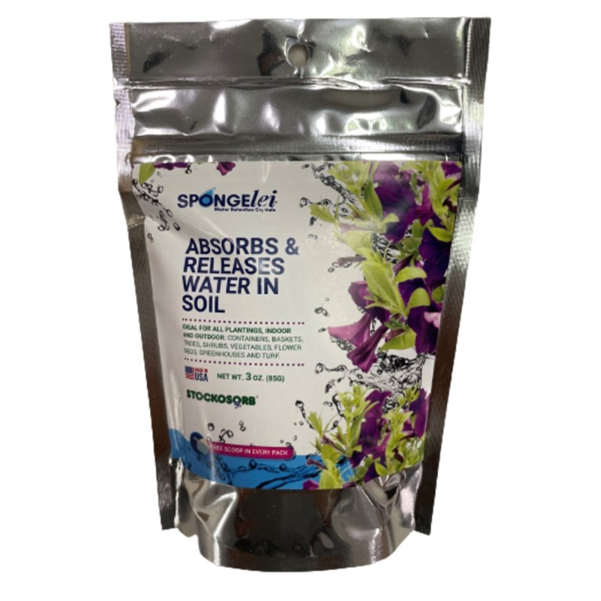 The Environmental Factor Spongelei Water Retention Crystals, 3 oz