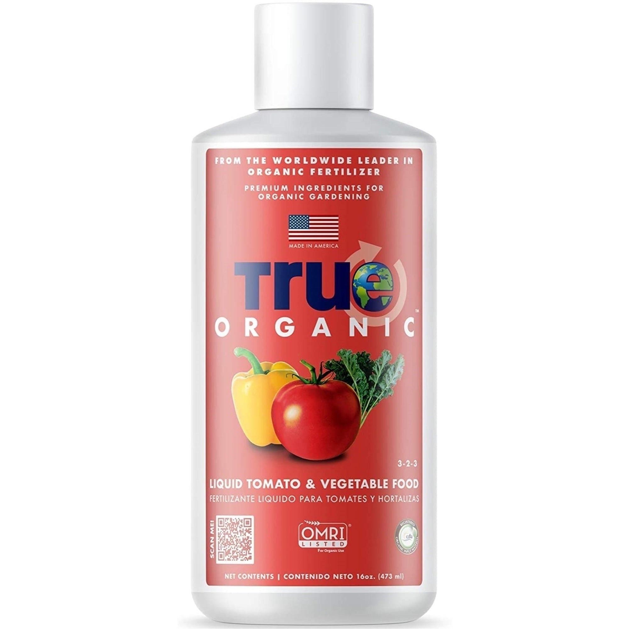 True Organic Tomato and Vegetable Concentrate Liquid Plant Food, 16 fl oz