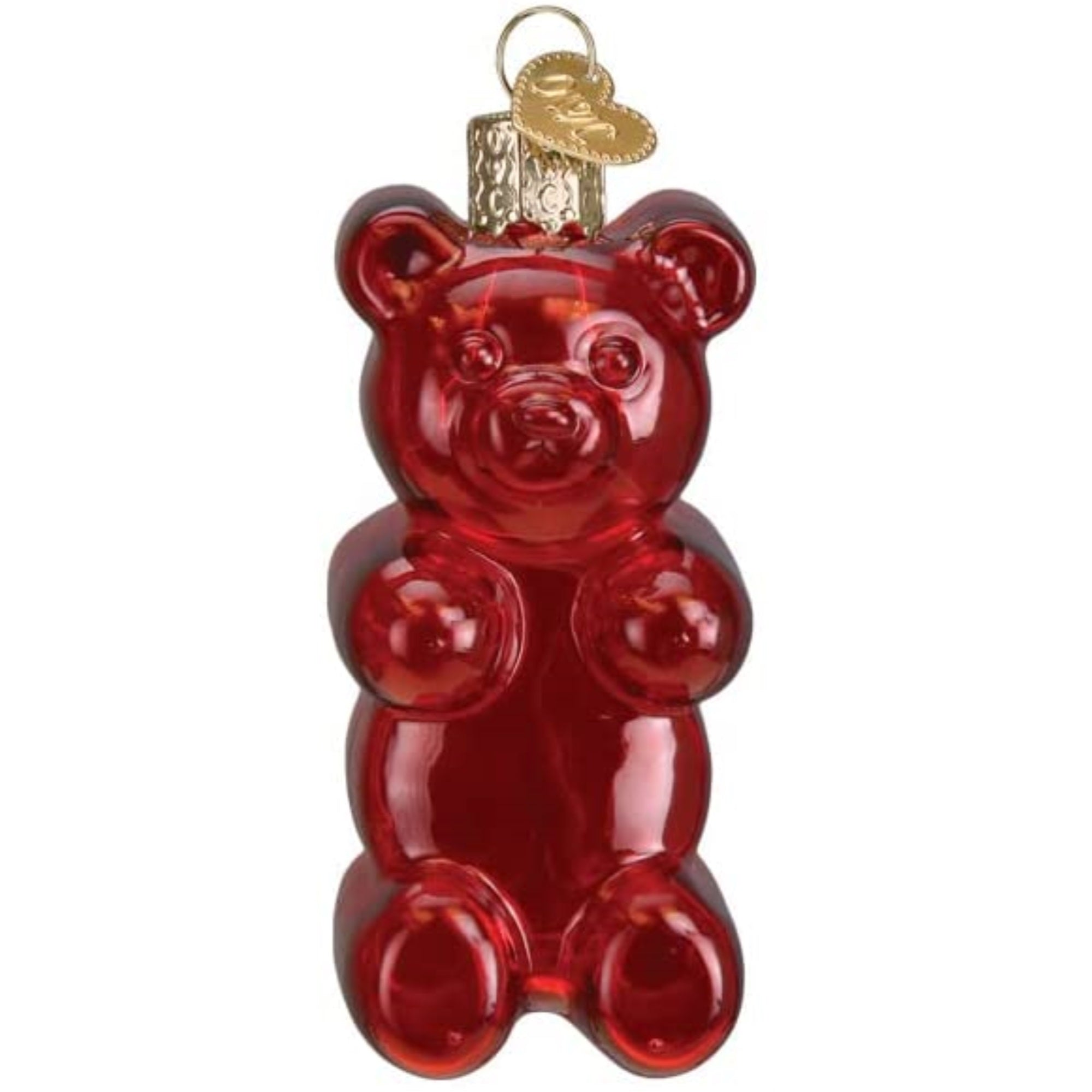 Old World Christmas Jelly Bear Set Glass Blown Ornament for Christmas Tree