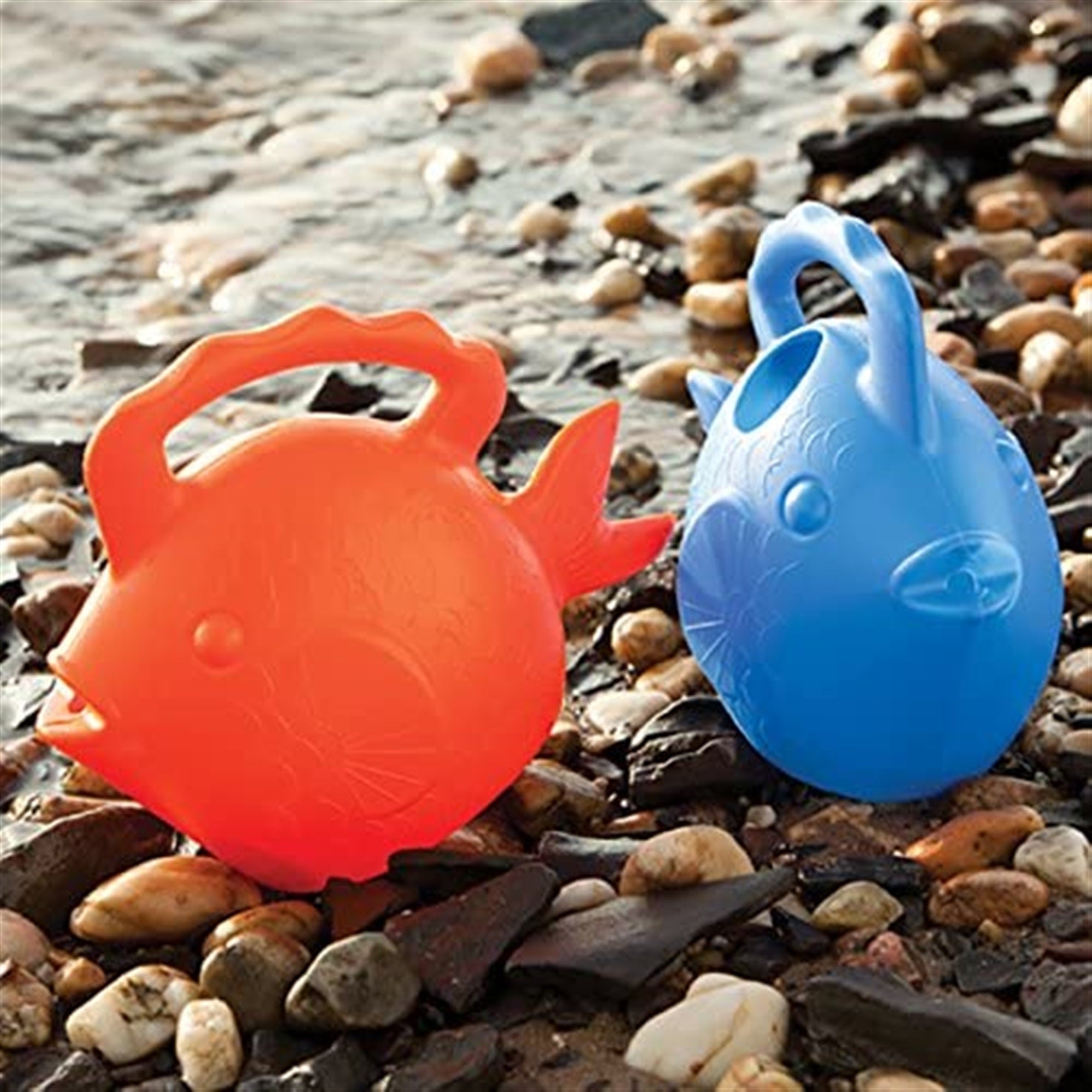 Novelty Squirt Fish Kids Watering Can, Orange, 0.75 Gallon