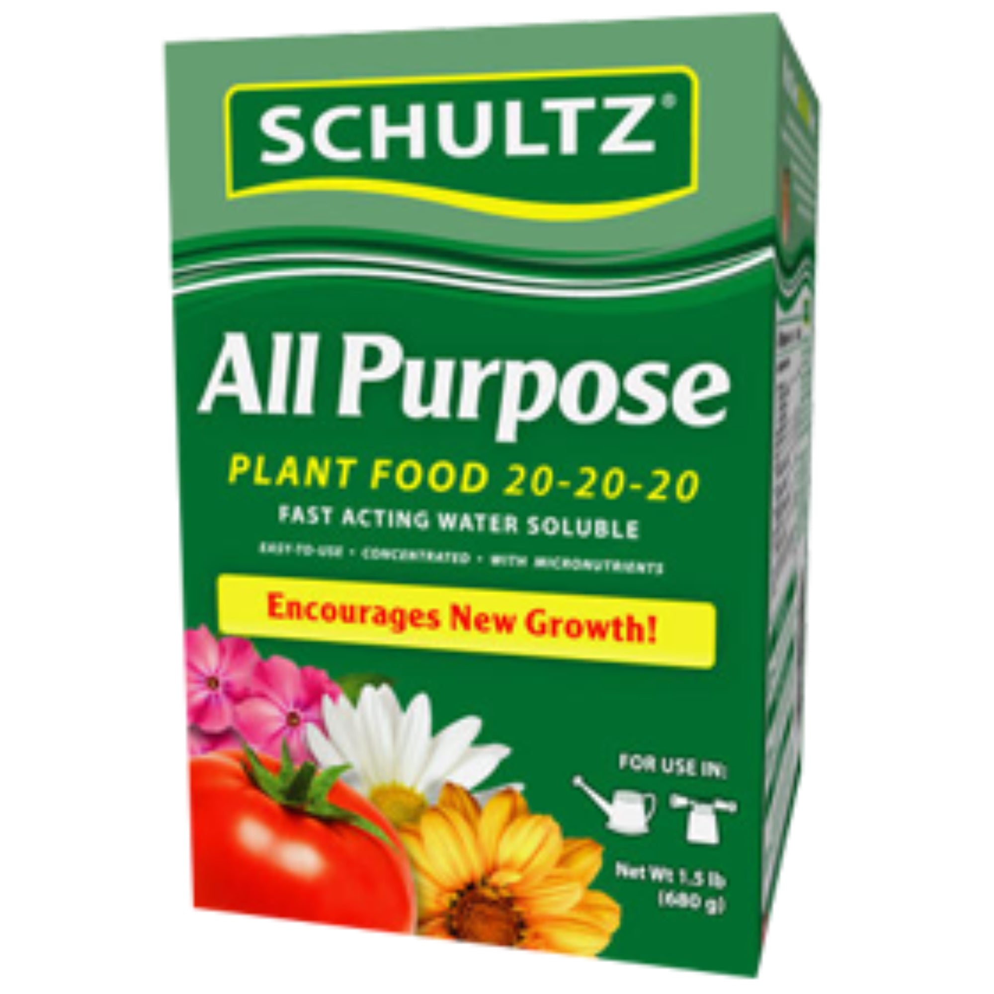Schultz Fast Acting Water Soluble All Purpose Plant Food, 1.5lb