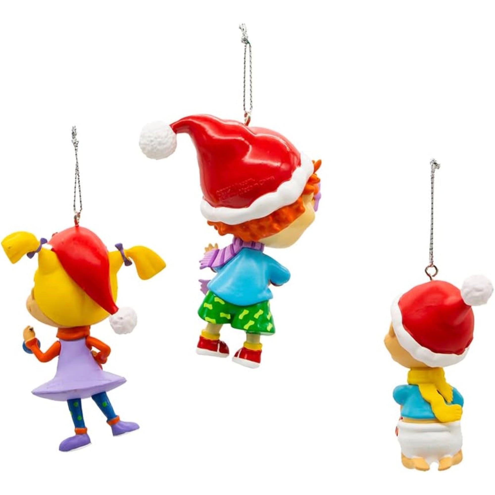 Kurt Adler Rugrats Blow Mold 3-Piece Ornament Set, Multicolor, 3.5"