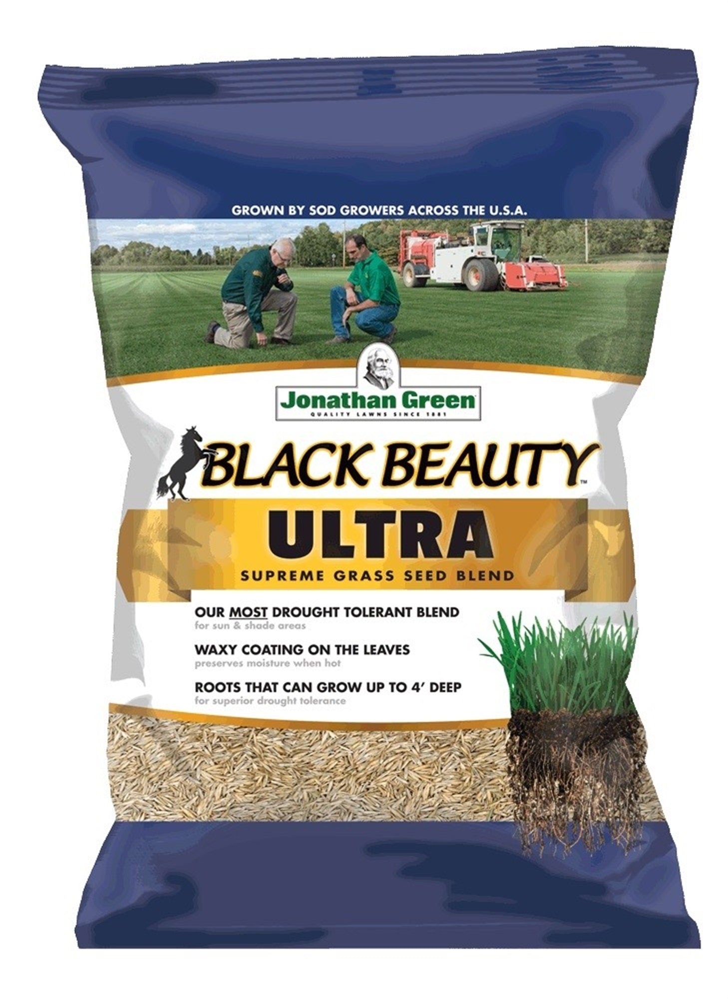 Jonathan Green Grass Seed & Fertilizer Bundle for Alkaline Soil - 5,000 sq ft