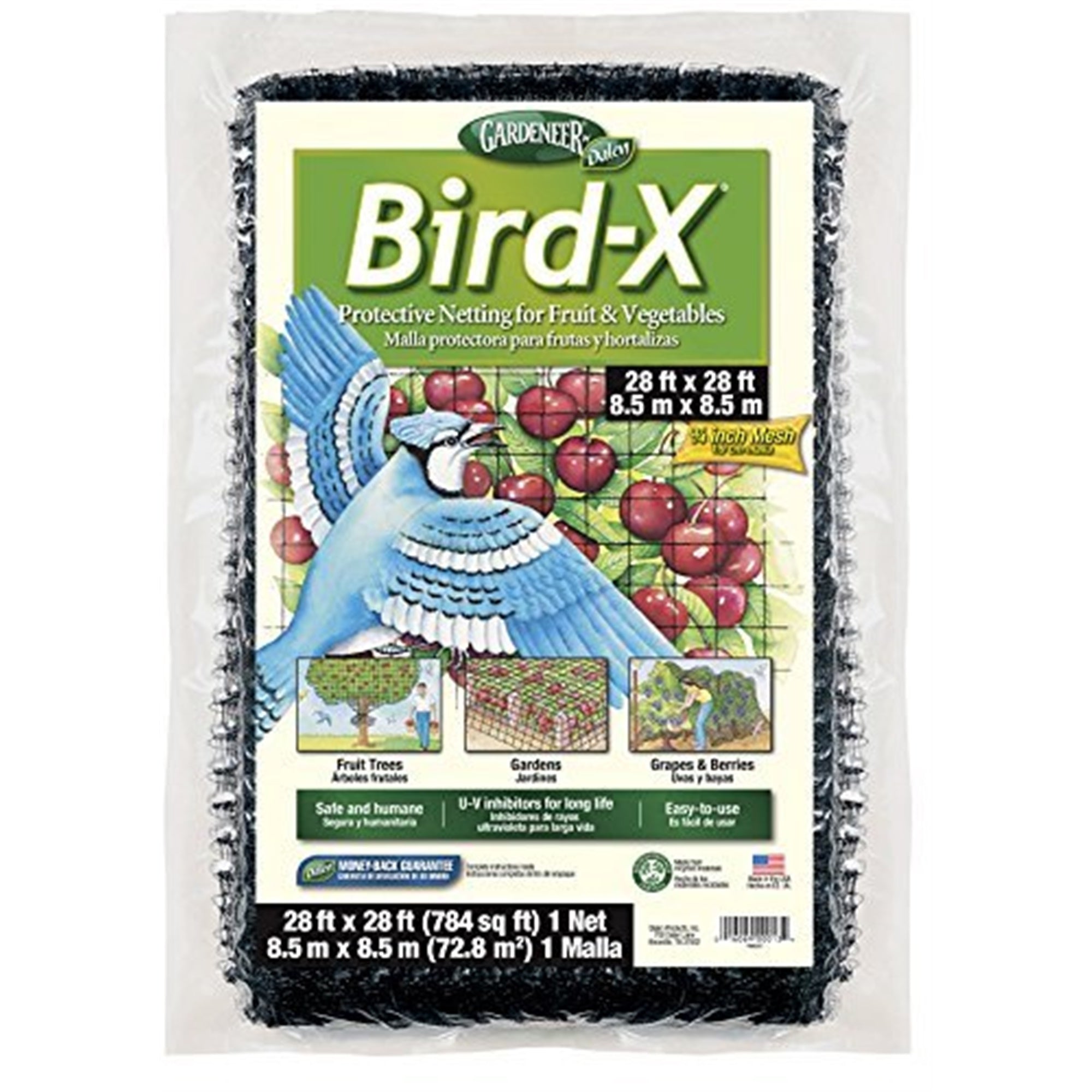 Gardeneer By Dalen Bird-X Protective Netting 28' x 28' (1 Pack)