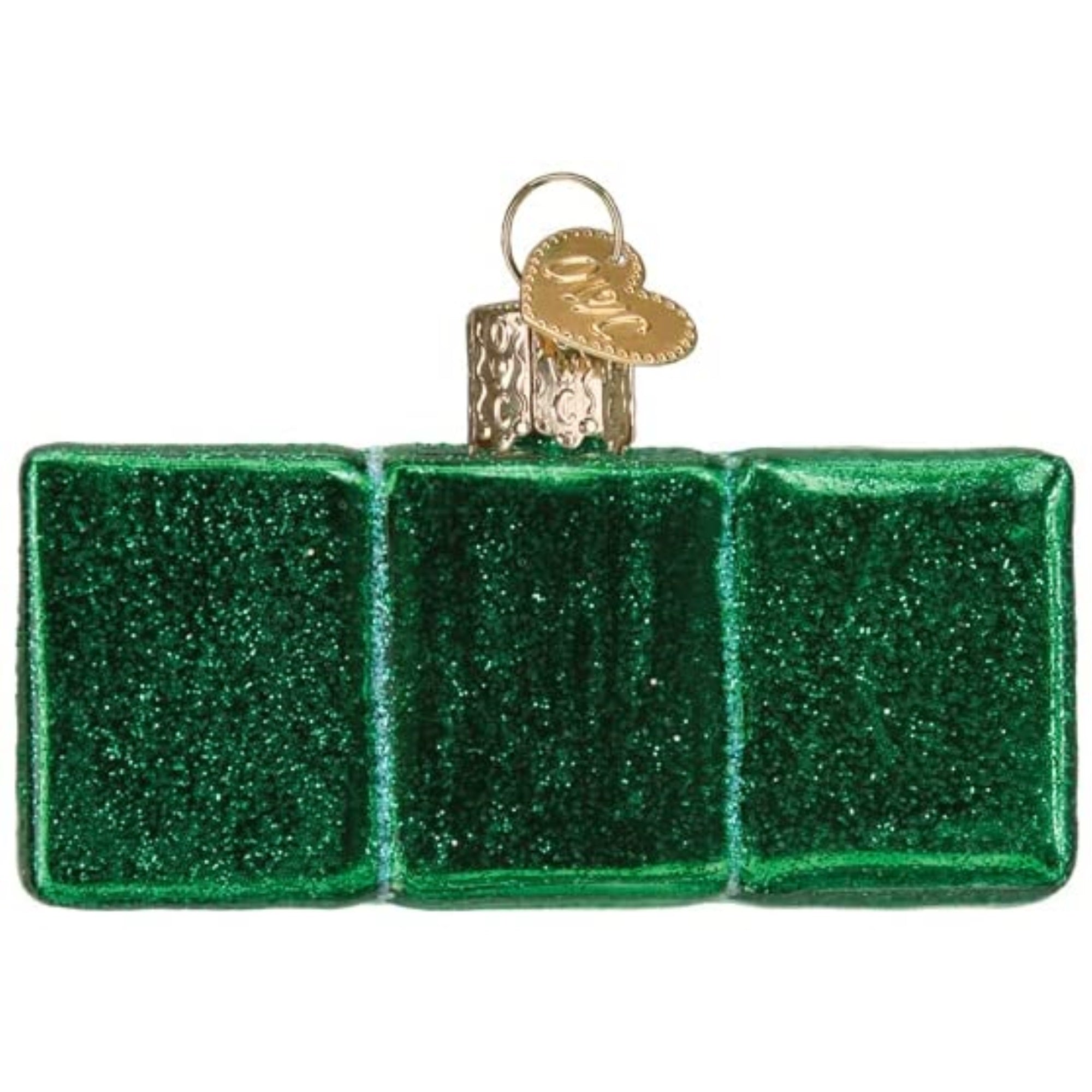 Old World Christmas Glass Blown Tree Ornament, Mahjong