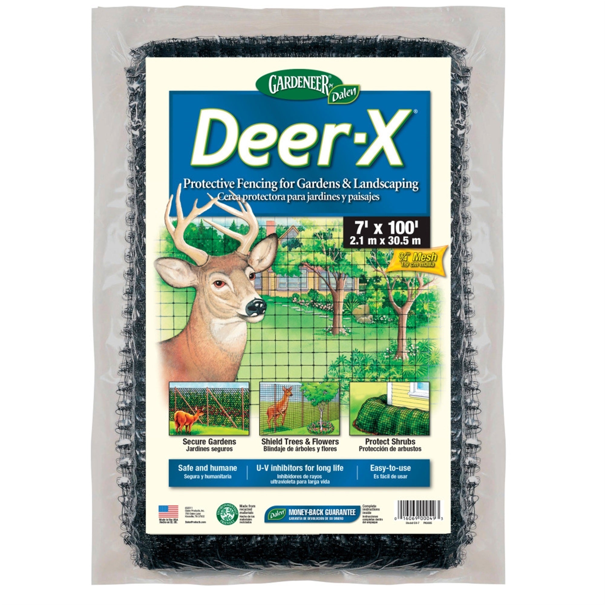 Dalen Gardeneer (7'x100') Deer-X Net 3/4 Mesh
